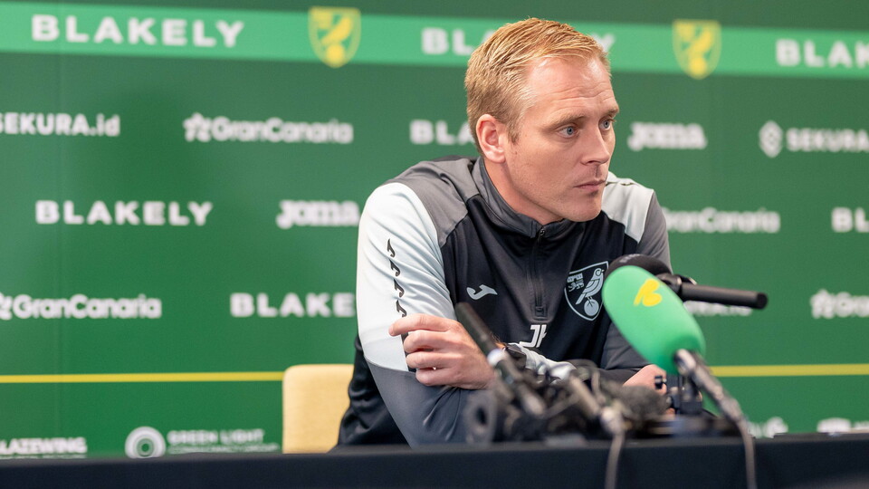 Johannes Hoff Thorup has confirmed that both Josh Sargent and Kenny McLean are in contention to play against Swansea City in the Sky Bet Championship.