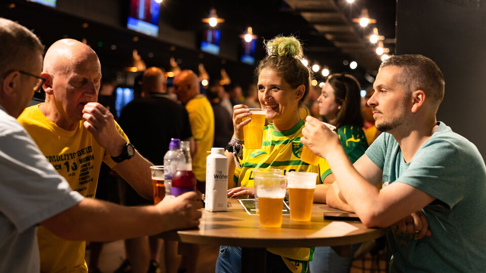 There's a lot to look out for this Saturday at Carrow Road, including live music and a great deal on food and drink if you arrive early.