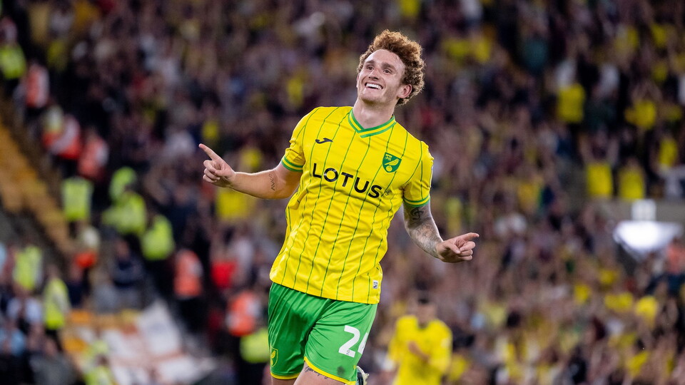 Josh Sargent has been nominated for the PFA Vertu Motors Fans' Player of the Month for August.