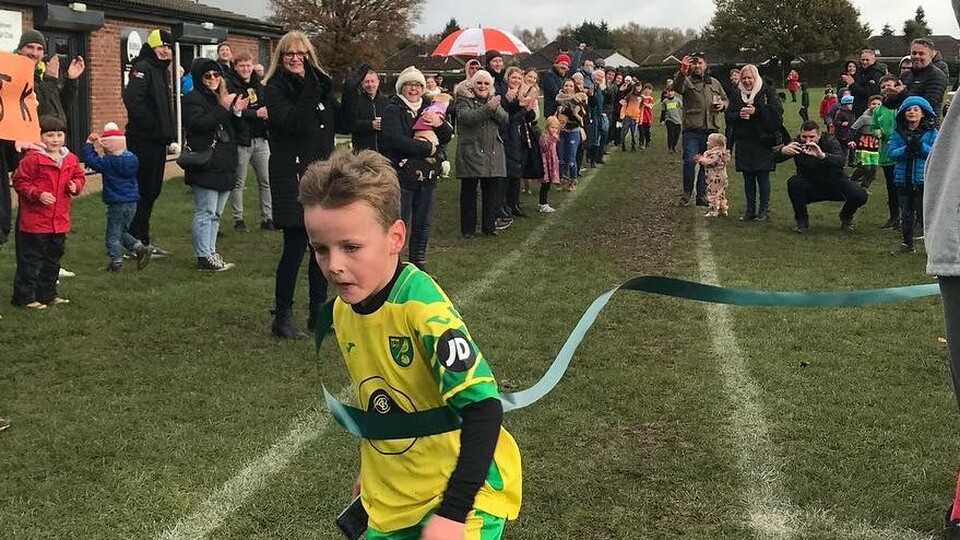 Tonight’s Community Hero, in partnership with Fosters Solicitors, is a young fundraiser who pushed himself to run 100K in just one month.