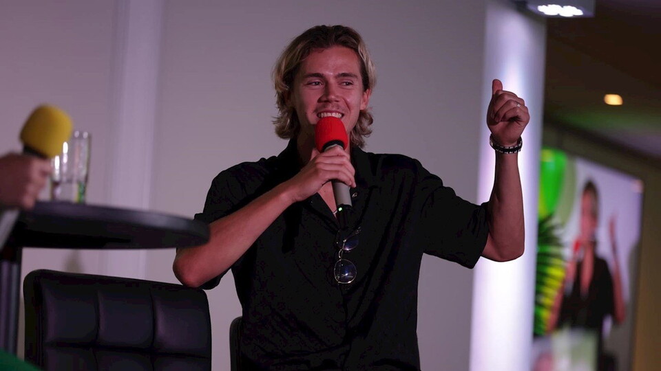 Todd Cantwell spoke of his love for the Norwich City fans as he attended a special evening to celebrate the club’s promotion to the Premier League.
