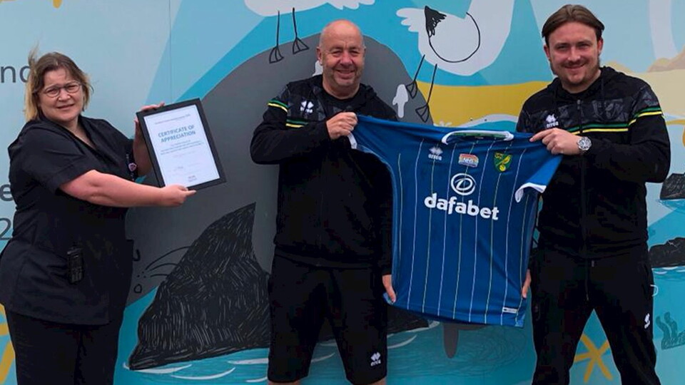 Norwich City are delighted that an auction of signed matchworn shirts from our game away at Preston North End has raised over £13,000 for the three main hospitals in the county.