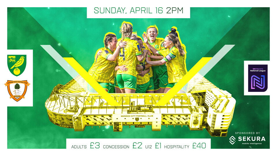 Ticket sales for Norwich City Women's fixture at Carrow Road against Ashford Town have now passed the 4,000 mark.