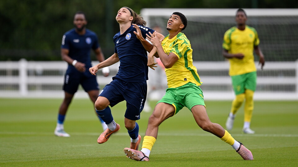 Norwich City began their pre-season with a 2-0 win over Norfolk neighbours King’s Lynn Town at the Avant Training Centre.