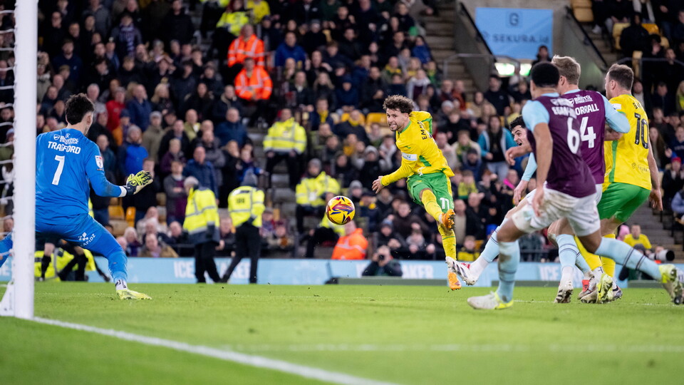 Norwich City's trip to Turf Moor in April has been rescheduled to Friday evening and will be live on Sky Sports.