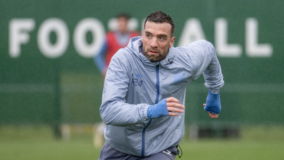 Look through the gallery from a rainy Lotus Training Centre as our first-team squad get ready to face Swansea City in the Sky Bet Championship.