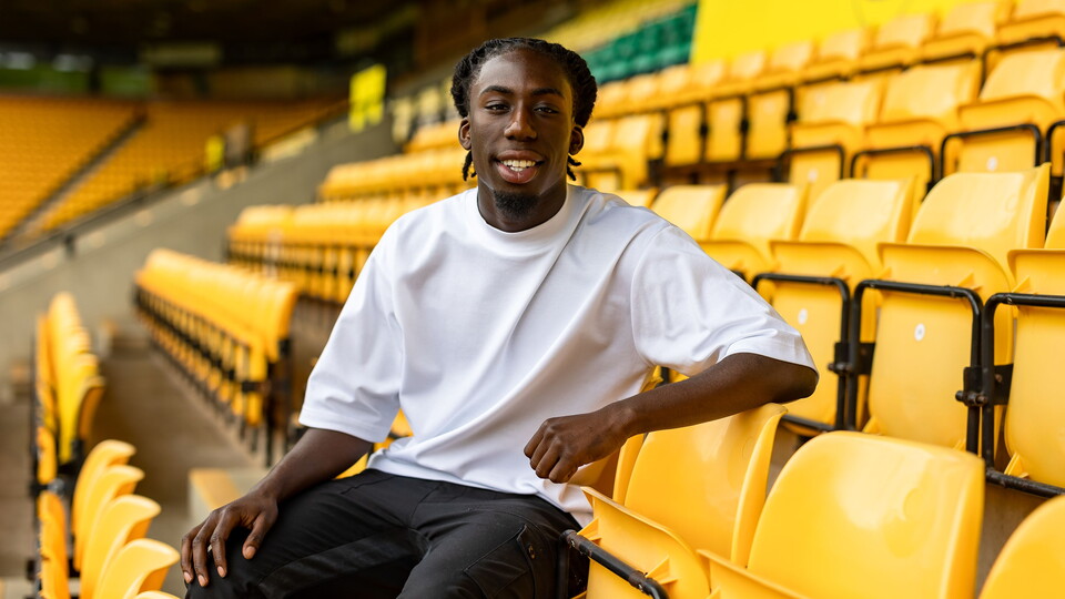 Norwich City Academy player Michael Reindorf says now is the time to kick on, after signing his professional contract with the club.