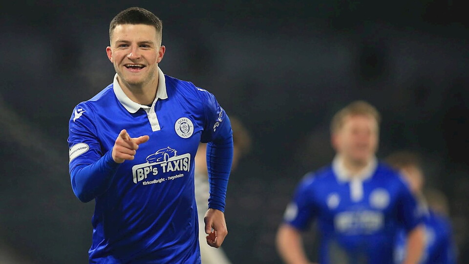 Norwich City loanee Aidan Fitzpatrick got on the scoresheet for Queen of the South in their big cup win on Friday night.