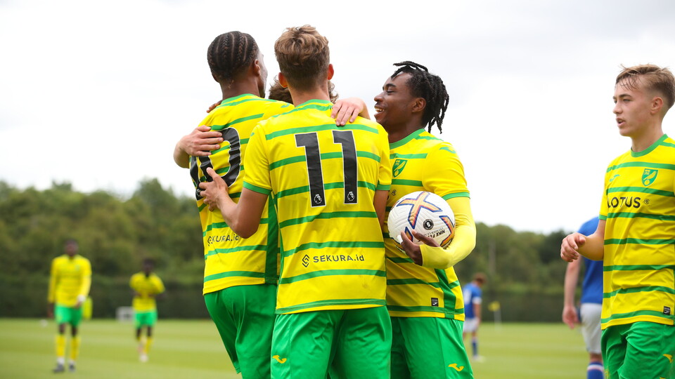 Norwich City Under-18s play their first away game of the 2023/24 Premier League South season, as they travel to Reading.