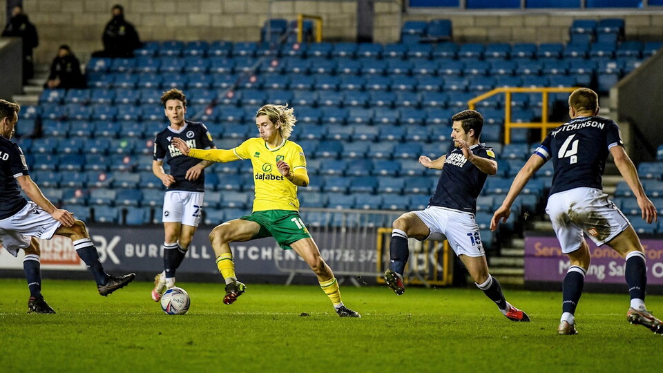 Norwich City shared the points with Millwall after a 0-0 draw at the Den in the Sky Bet Championship on Tuesday evening.