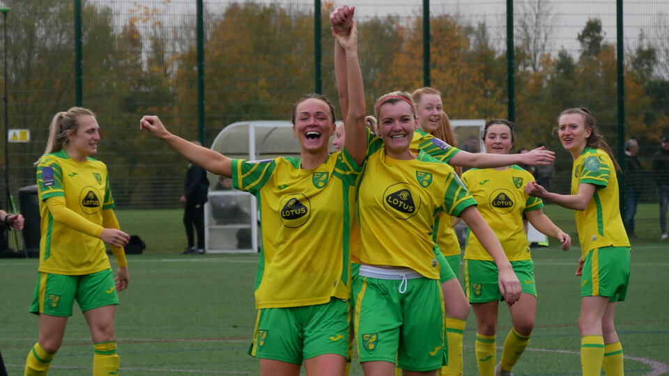 Norwich City made it through to the second round of the Vitality Women’s FA Cup at the weekend with a 2-0 win over Wymondham Town Ladies.
