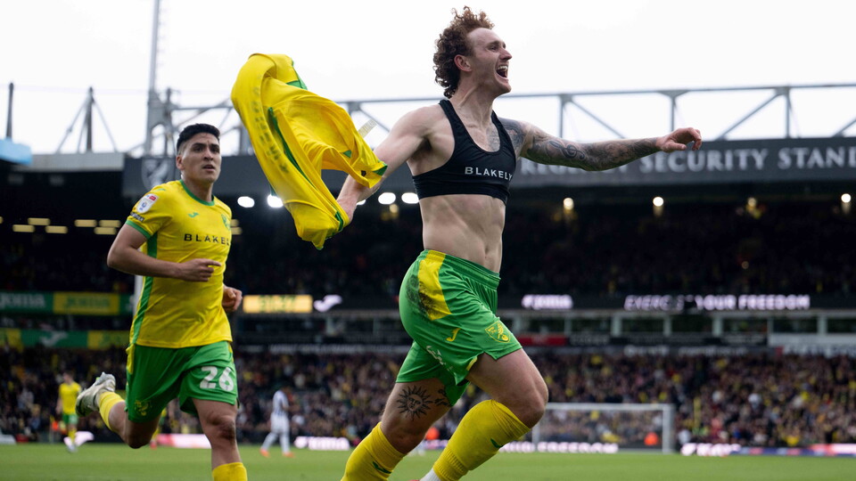 Josh Sargent scored in injury time as Norwich City claimed a 1-0 win at home to West Bromwich Albion in the Sky Bet Championship.