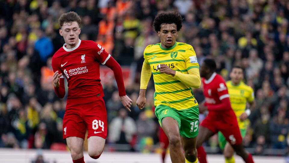 Norwich City bowed out of the Emirates FA Cup with a 5-2 defeat at Anfield against Liverpool.