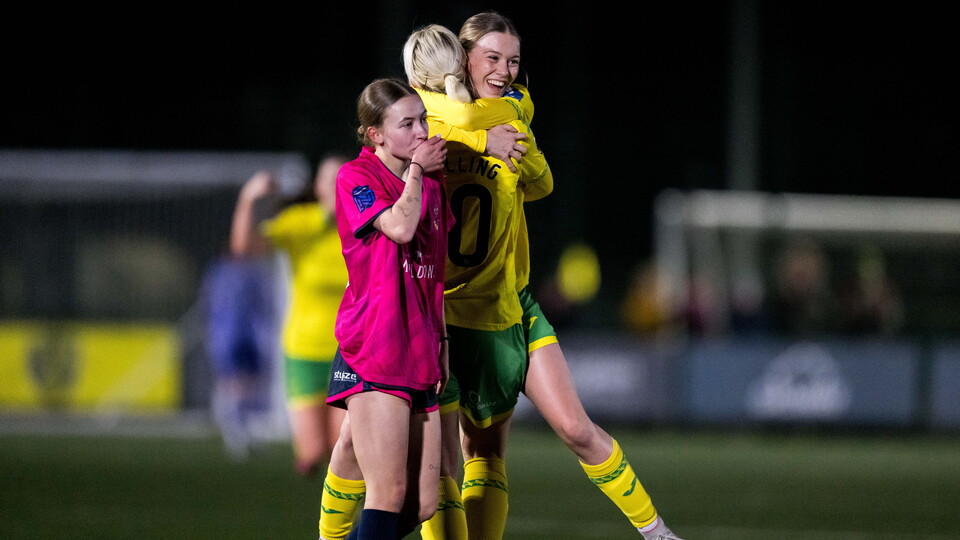 Norwich City Women returned to winning ways on Tuesday night at The Nest, beating AFC Sudbury 3-1 on home turf.