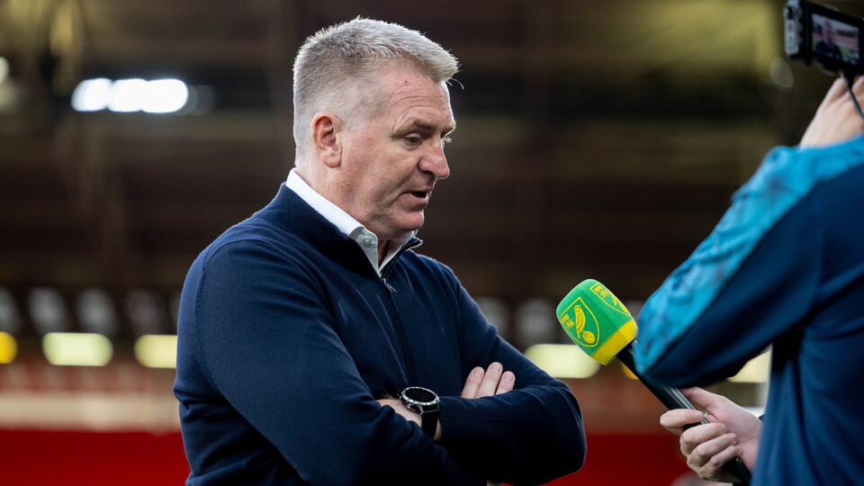 Head coach Dean Smith admitted he was disappointed with a single point after leading Sheffield United 2-0 at Bramall Lane in the Sky Bet Championship.