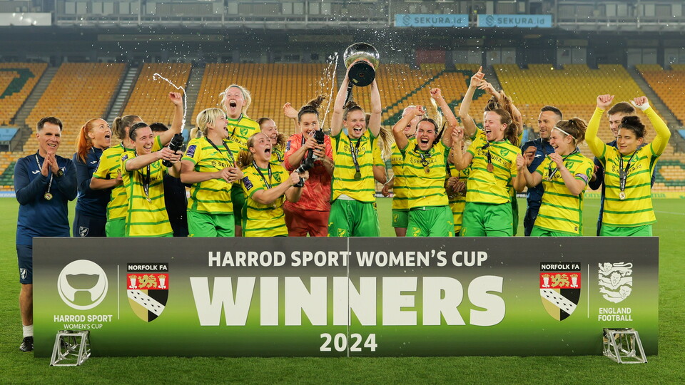 Look through an in-depth gallery from Monday evening's Harrod Sport Women's Cup win for Norwich City Women.