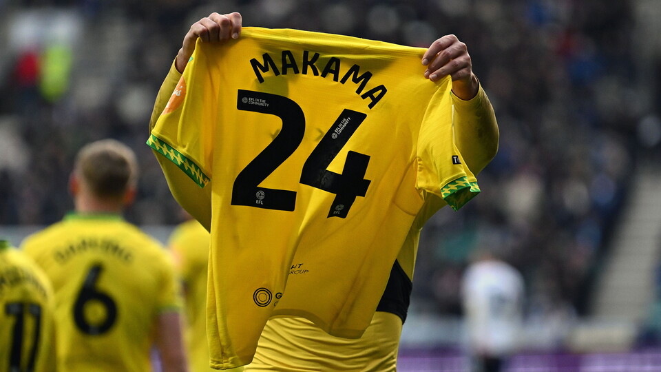 The matchworn shirts from Norwich City's draw against Preston North End at Deepdale are now available via auction.