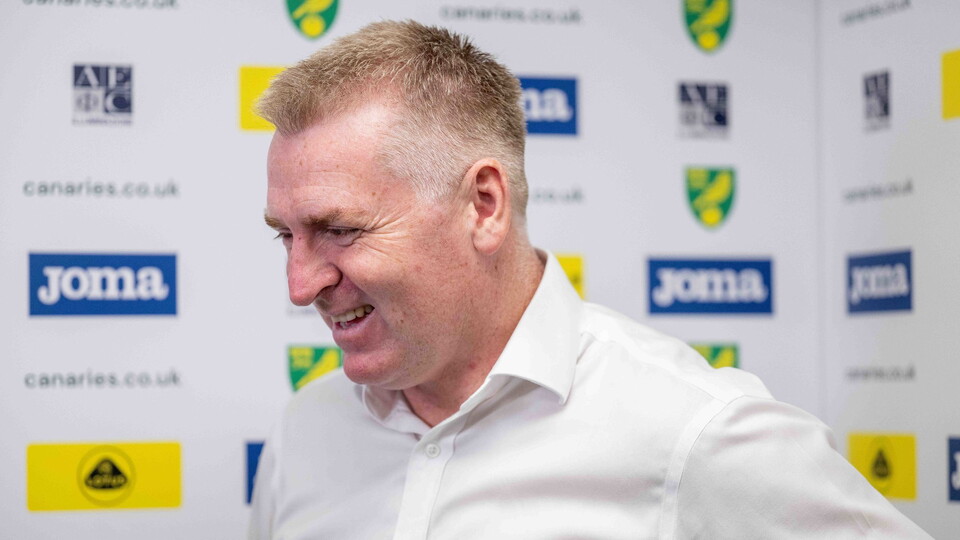 Dean Smith made two changes to his starting eleven in this afternoon’s 3-0 win over Coventry City at Carrow Road.