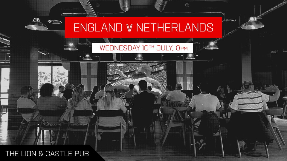 The Lion and Castle pub at Carrow Road will be showing the Three Lions' EURO 2024 semi-final fixture live on Wednesday, July 10 (KO 8pm).
