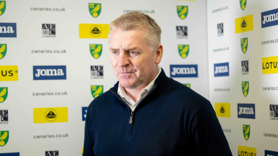 Head coach Dean Smith made one change to his starting 11 on Saturday against West Brom, bringing in new signing Gabriel Sara for Todd Cantwell.
