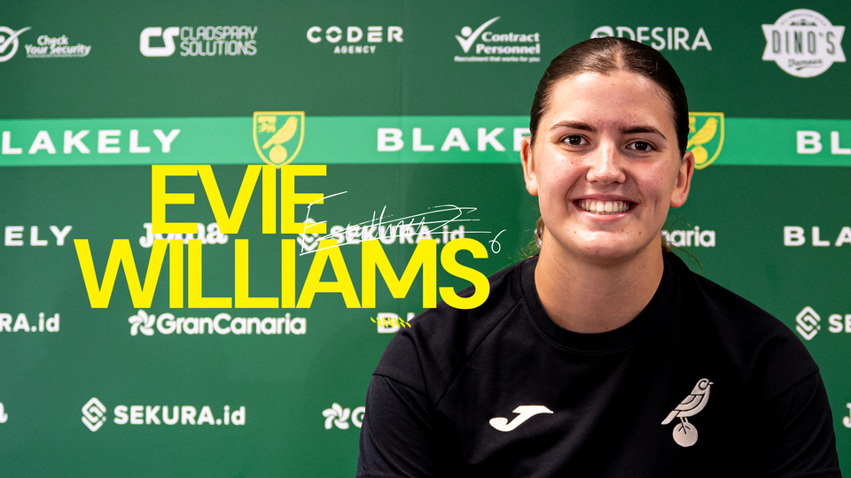 Norwich City Women are delighted to announce the signing of defender Evie Williams from Ipswich Town.
