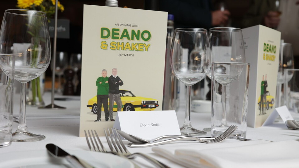 Carrow Road was proud to host an evening with Dean Smith and Craig Shakespeare at Top of the Terrace tonight.