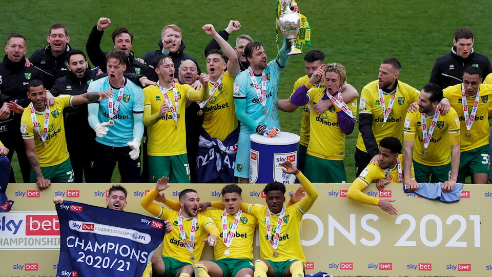 Norwich City lifted the Sky Bet Championship trophy on Saturday following the completion of their 2020-21 campaign.