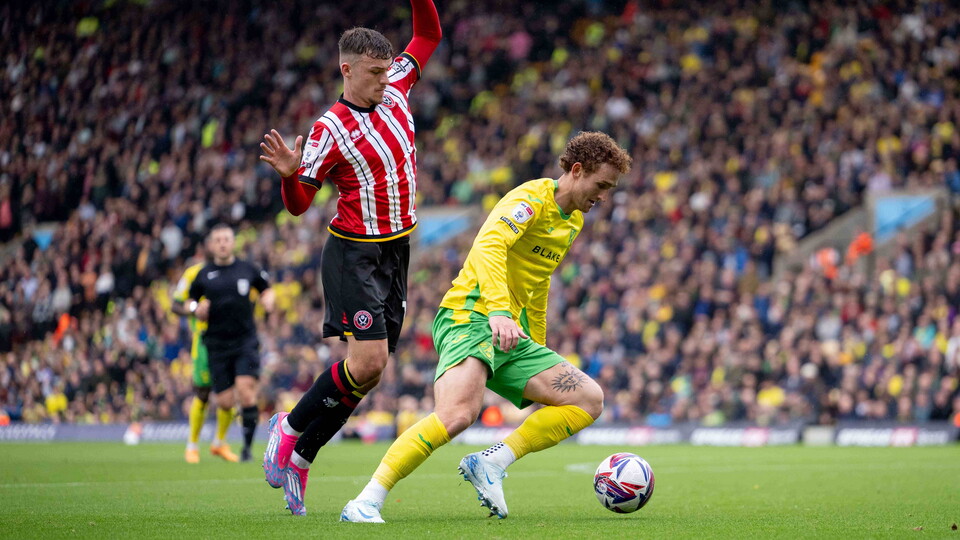 Norwich City had to settle for a point in the Sky Bet Championship as they drew 1-1 with Sheffield United at Carrow Road.