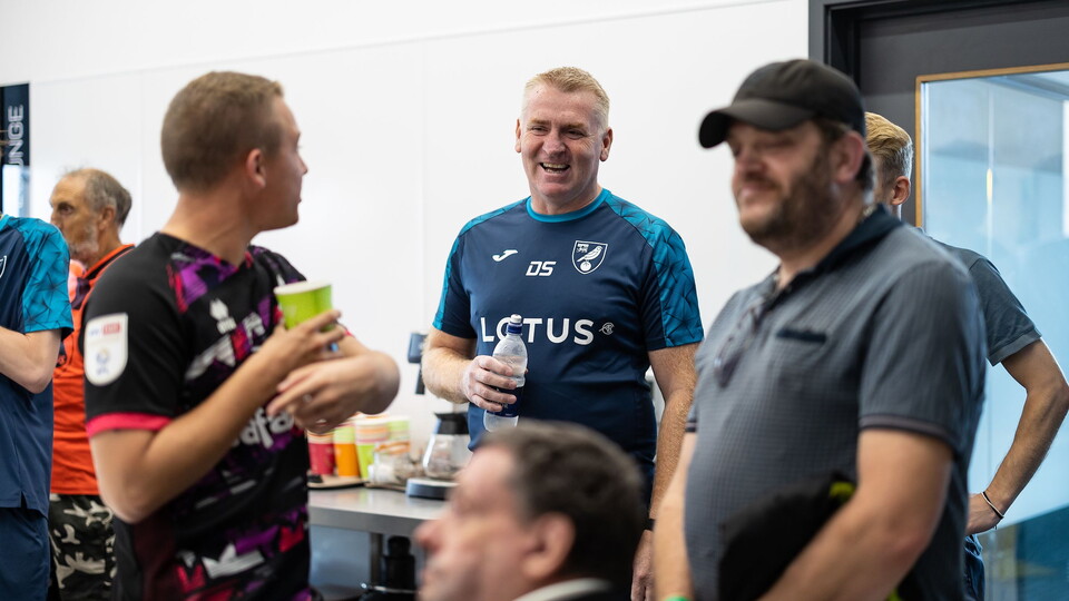 Norwich City recently welcomed a group of supporters to the Lotus Training Centre as part of a special thank you for their ongoing support and commitment.