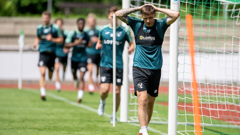 Norwich City's first-team squad took their pre-season training camp in Germany up a notch with two sessions on Tuesday.