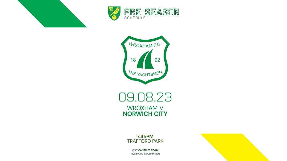 Norwich City Women have added Wroxham Women to their pre-season training game schedule, with the fixture due to take place on Wednesday, August 9.