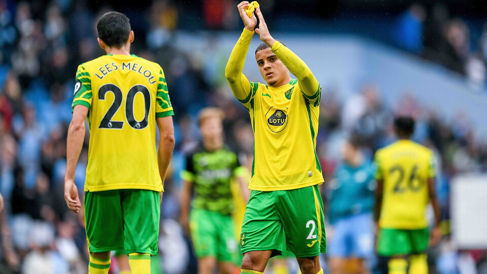 A selection of images from Norwich City's trip to Manchester City.