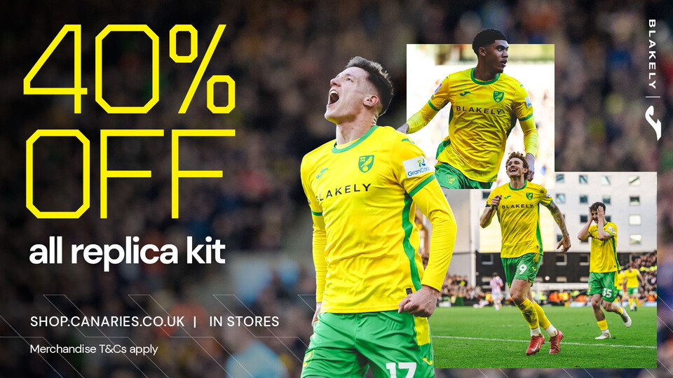 Fans can now get 40% off all replica kits in the latest sale in store and online.