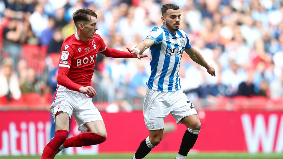 Norwich City loanee Danel Sinani played 66 minutes of Sunday’s Sky Bet Championship play-off final.