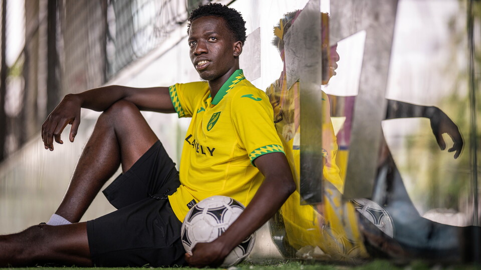 Papa Amadou Diallo became a Norwich City player in July 2025, making the move to Carrow Road from French side Metz.