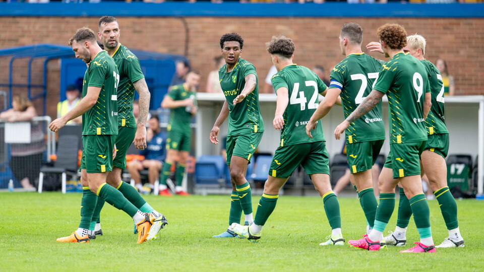 A selection of the best images from Norwich City's 6-1 win over King's Lynn Town in their second pre-season friendly.