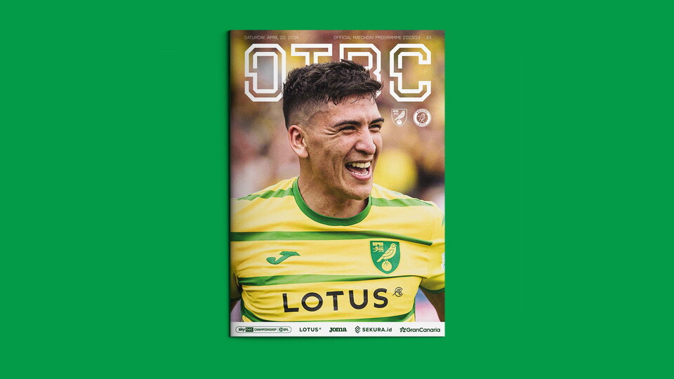 The latest edition of our official matchday programme is now available to purchase ahead of the Norwich City v Bristol City fixture on Saturday, April 20.
