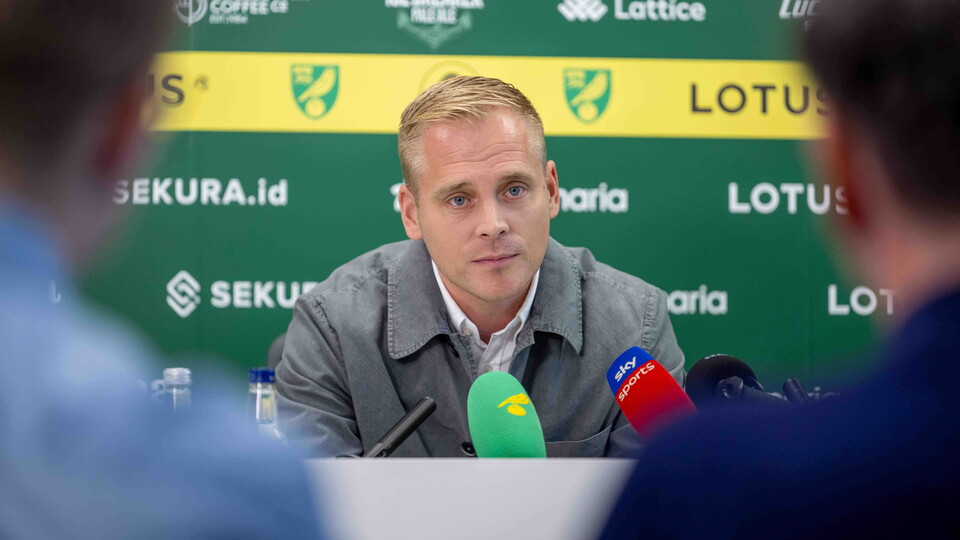 Johannes Hoff Thorup sat down with the media for the first time after being appointed as Norwich City head coach.