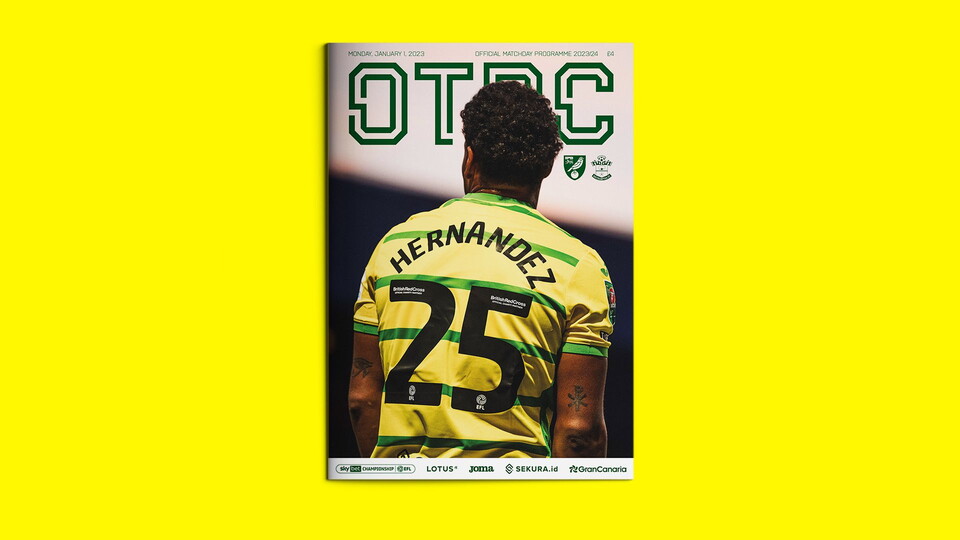 The next edition of OTBC, for Norwich City v Southampton on Monday, January 1, is now available to purchase online.