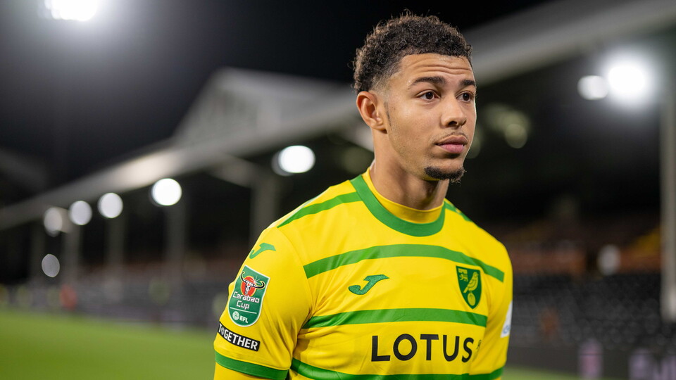 Norwich City defender Jaden Warner says making his debut for the club is "a dream come true", as he started against Fulham in the Carabao Cup.