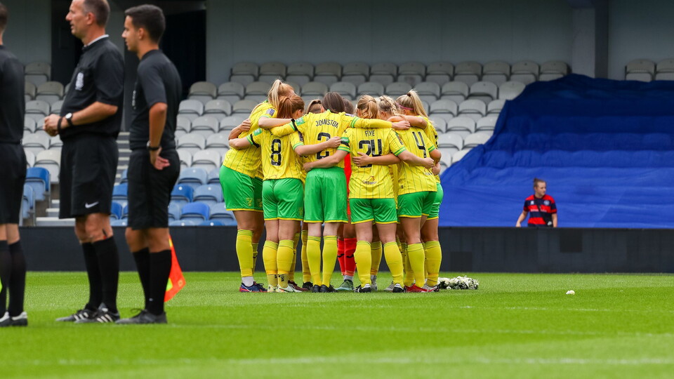 A resilient AFC Wimbledon Women defence were able to protect a lone first half strike from Emma Plewa to secure a 1-0 victory in the Canaries' final FAWNL match of the season at Plough Lane.