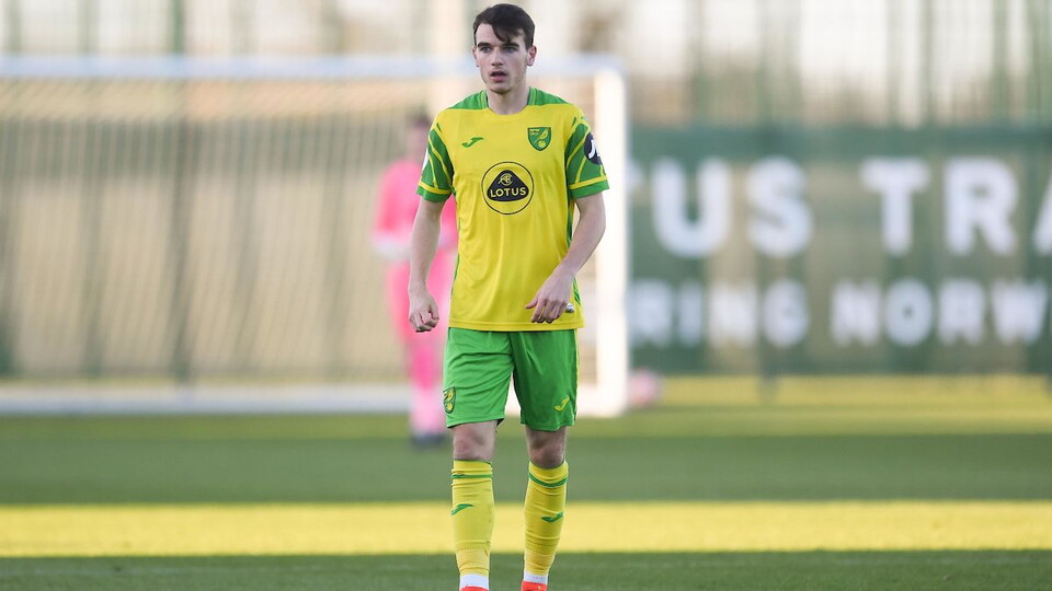 Norwich City Under-23's midfielder Liam Gibbs played a big part in the dominant midfield line after City’s 4-0 win over Middlesbrough on Friday.
