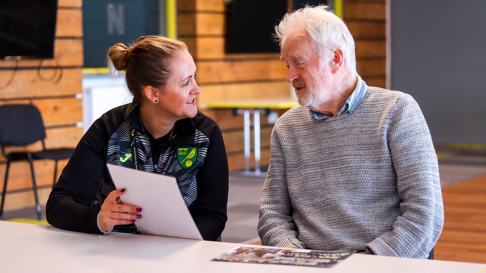 Norwich City Community Sports Foundation are launching a new project to support people with dementia, named in honour of former club captain Duncan Forbes.