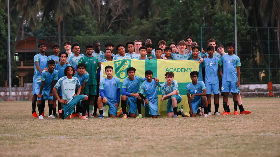 A squad of Norwich City Under-17s have travelled out to Goa, India to take part in the Dream Sports Championship.