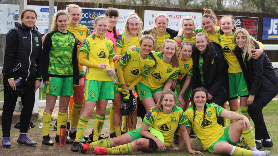 Norwich City Women’s head coach Shaun Howes admitted that he had to have a few harsh words with the team at half-time during their 2-1 victory over Cambridge City on Sunday.
