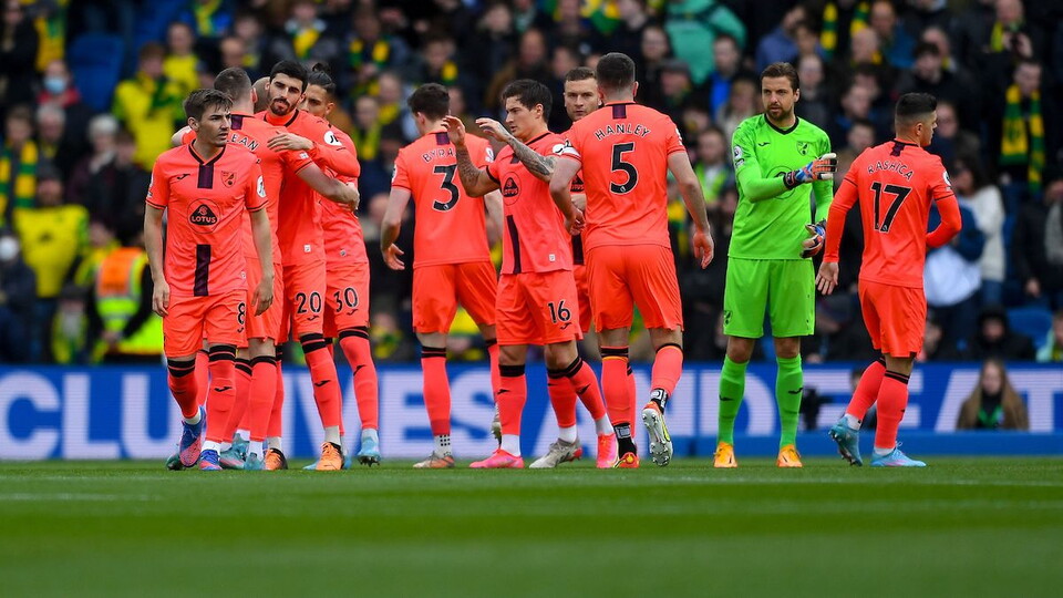 City were held to a 0-0 draw in yesterday's Premier League match against Brighton & Hove Albion.
