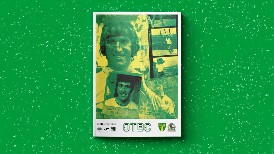 The next issue of OTBC, Norwich City's official matchday programme, is now available to order, ahead of the clash with Blackburn Rovers on Saturday, December 17.