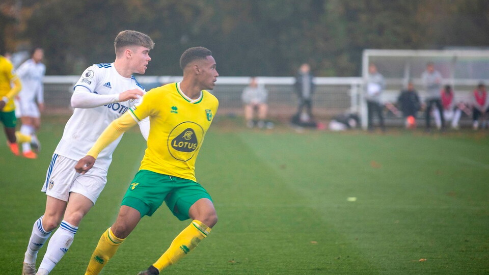 Norwich City fell to their second defeat of the Under-23 Premier League 2 as goals from Ian Poveda and Raphinha gave an experienced Leeds United side a 2-0 win at Thorpe Arch Grange on Sunday afternoon.