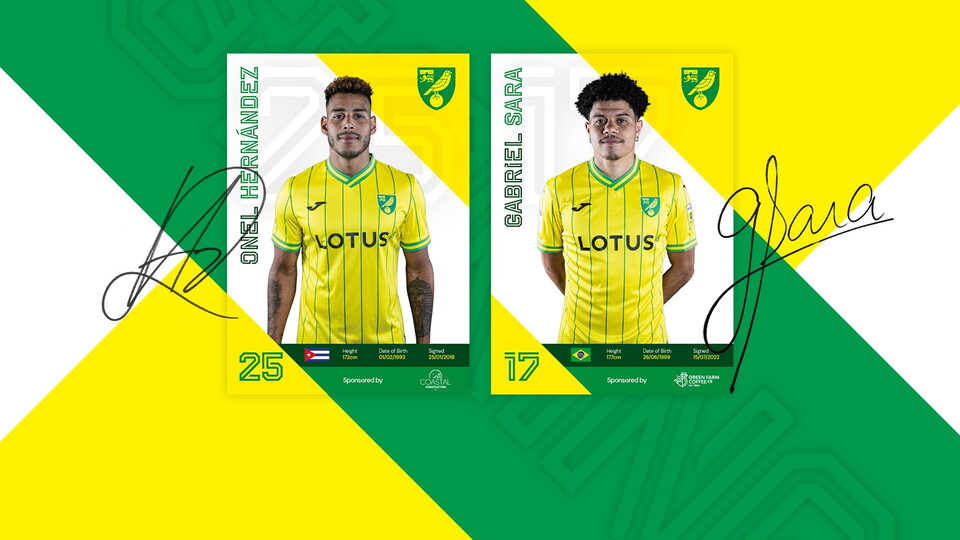 The Fan Hub on London Street is holding the first signing session of the season with Gabriel Sara and Onel Hernández on Thursday, August 4.