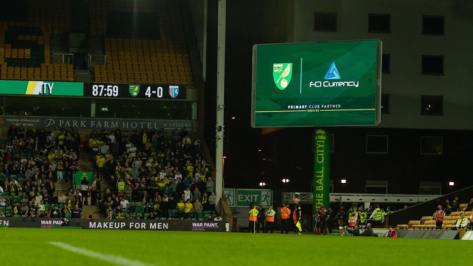 Norwich City Football Club are delighted to announce that FCI Currency has extended their primary partnership with the club for a further three seasons, taking the relationship through to the 2023/24 season.